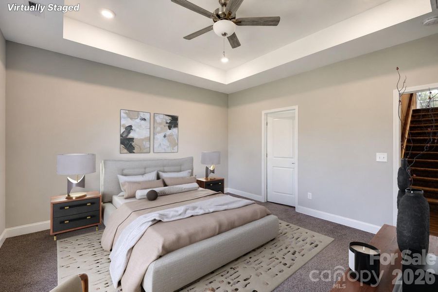 Furnished interior view inside a new home in , Bostic (Image 18).