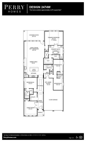 2D floor plan layout of this home in Woodhavyn 50', Magnolia, TX (Image 2). 2D floor plan layout of this home in Woodhavyn 50', Magnolia, TX (Image 2).