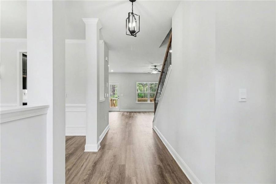 Spacious, unfurnished interior of a new home in Thunder Ridge, Dawsonville (Image 8).