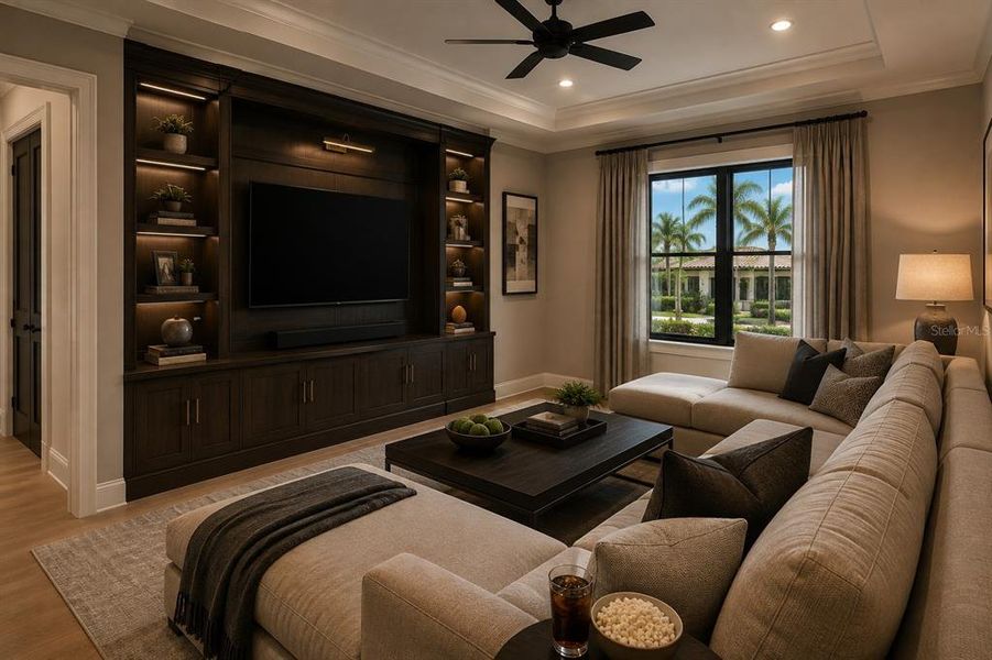 Furnished interior view inside a new home in , Odessa (Image 10).