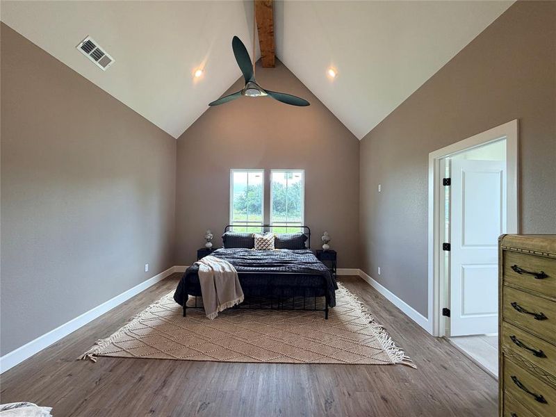 Furnished interior view inside a new home in Oak Water Ranch, Granbury (Image 6).