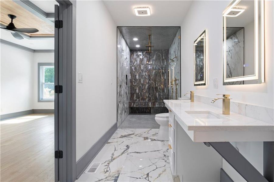 Furnished interior view inside a new home in , Decatur (Image 6).