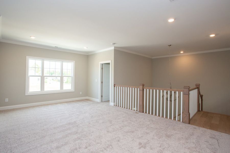 Representative unfurnished interior of a home built from the Statesville by Caruso Homes in Sauls Landing, Zebulon (Image 101). Representative unfurnished interior of a home built from the Statesville by Caruso Homes in Sauls Landing, Zebulon (Image 101).