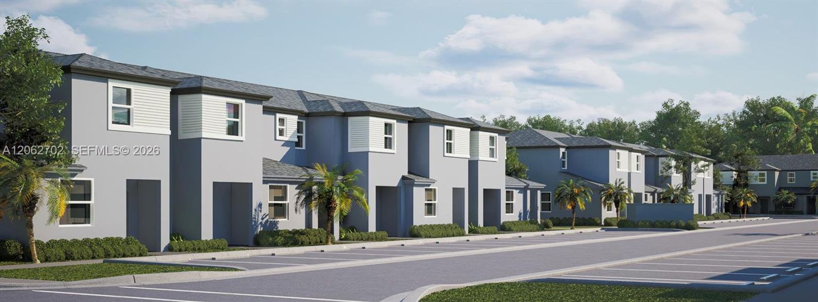 Front exterior of a new home in , Florida City, FL, highlighting curb appeal (Image 1). Front exterior of a new home in , Florida City, FL, highlighting curb appeal (Image 1).