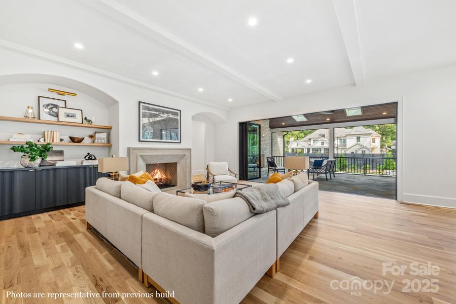 Furnished interior view inside a new home in , Charlotte (Image 7). Furnished interior view inside a new home in , Charlotte (Image 7).