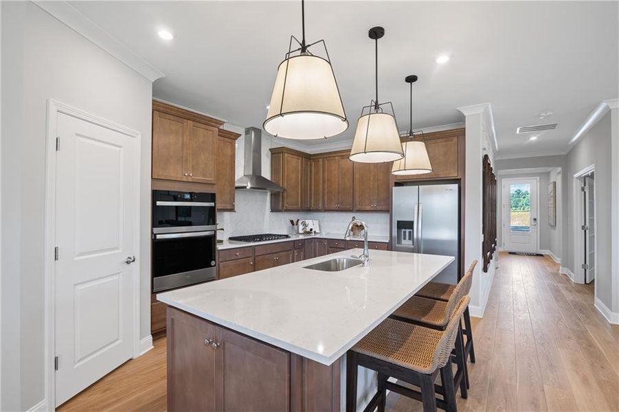 Furnished interior view inside a new home in Overland, Locust Grove (Image 8).