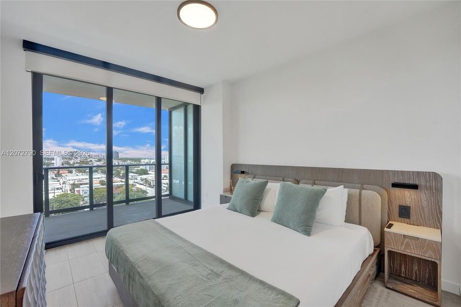 Furnished interior view inside a new home in , Miami Beach (Image 11).