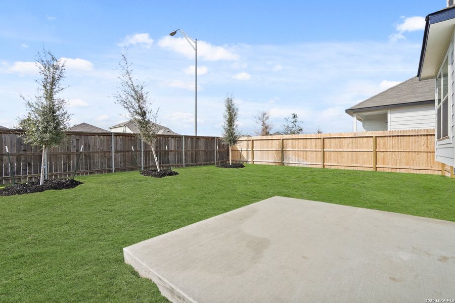 Exterior details and patio area of a home in Blue Ridge Ranch, San Antonio (Image 3). Exterior details and patio area of a home in Blue Ridge Ranch, San Antonio (Image 3).