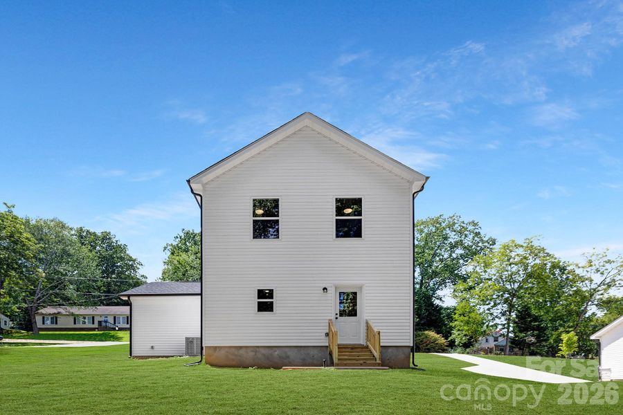 Exterior details and patio area of a home in , Bessemer City (Image 3).