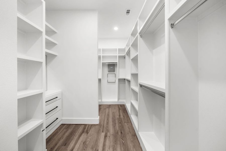 Primary EnSuite Closet with Vanity Area Primary EnSuite Closet with Vanity Area