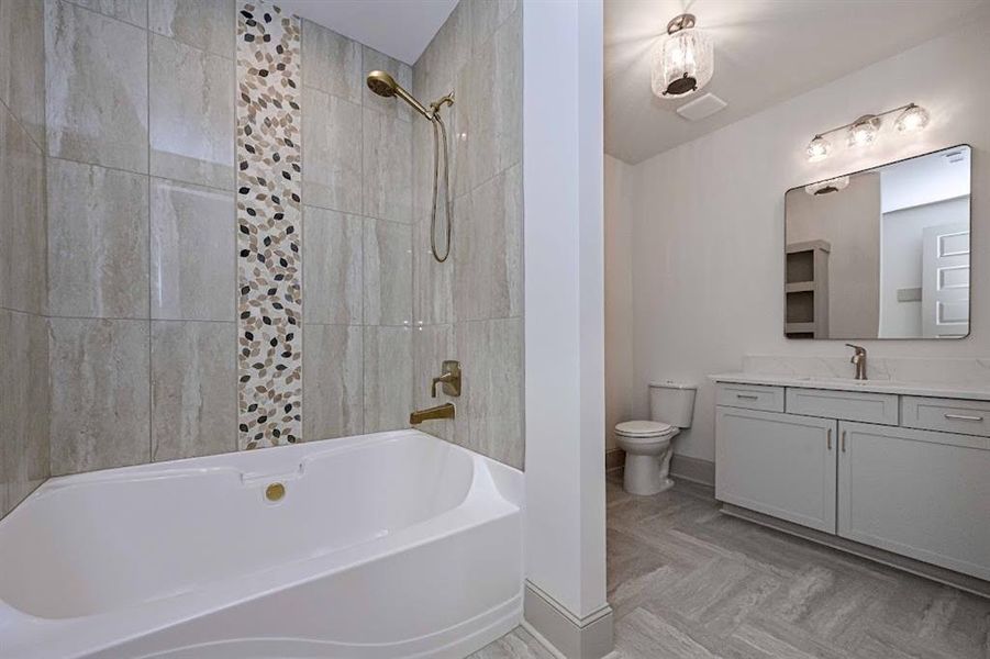 Furnished interior view inside a new home in , Carrollton (Image 6).