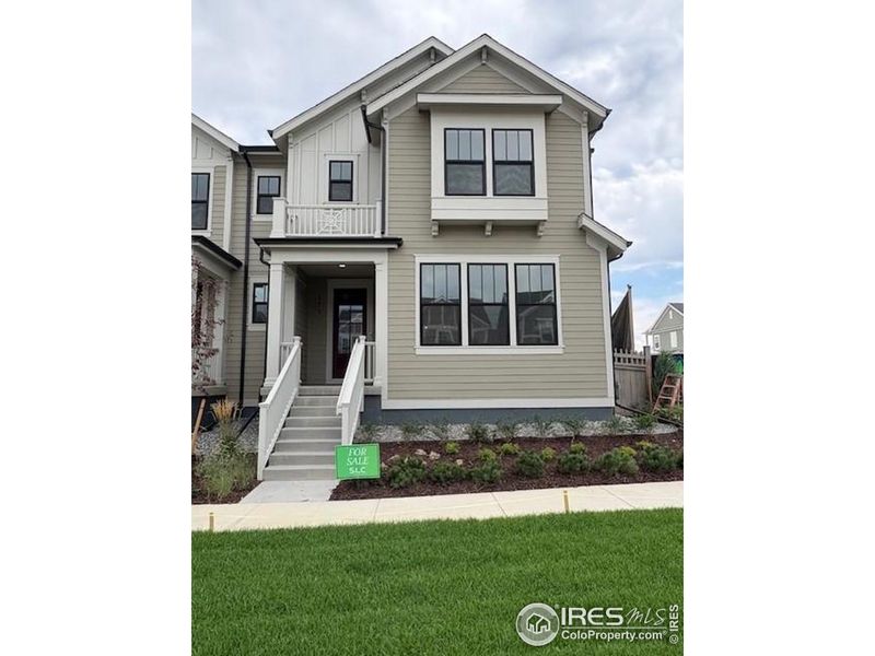 Front exterior of a new home in Westerly, Erie, CO, highlighting curb appeal (Image 17). Front exterior of a new home in Westerly, Erie, CO, highlighting curb appeal (Image 17).
