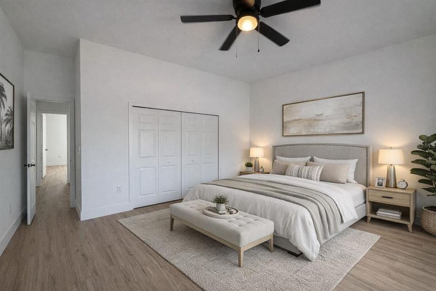 Furnished interior view inside a new home in , Citrus Springs (Image 10).