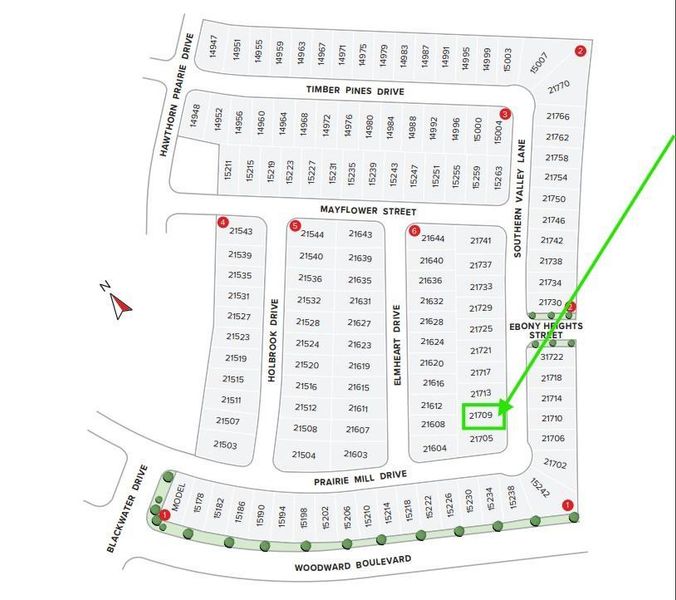 Image 26 of a home in Harrington Trails.