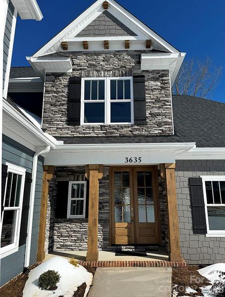 In-progress construction of a new home in , Hickory, NC (Image 39). In-progress construction of a new home in , Hickory, NC (Image 39).