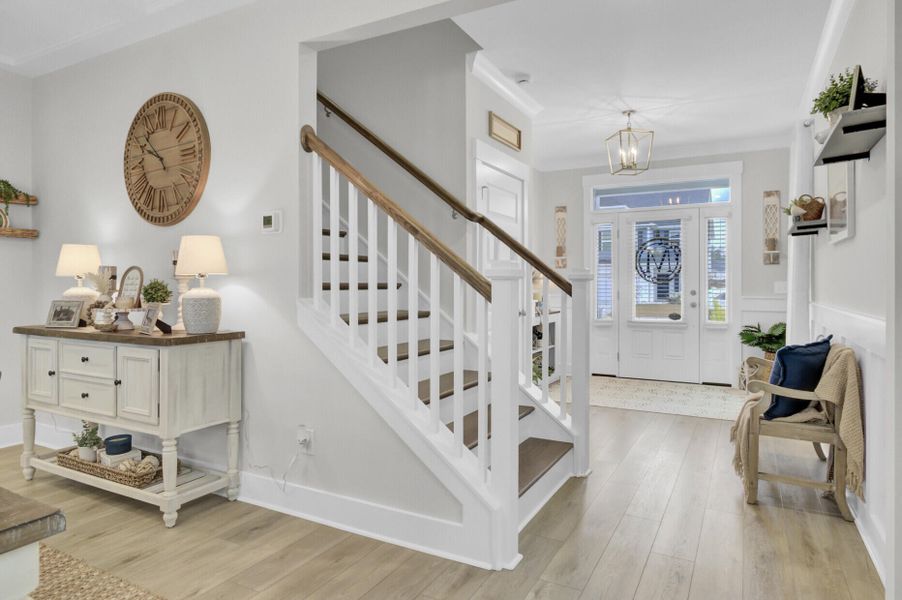 Furnished interior view inside a new home in Lochton, Summerville (Image 42).