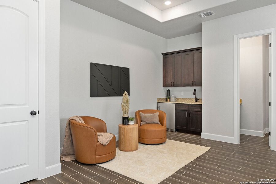 Furnished interior view inside a new home in , Spring Branch (Image 15).