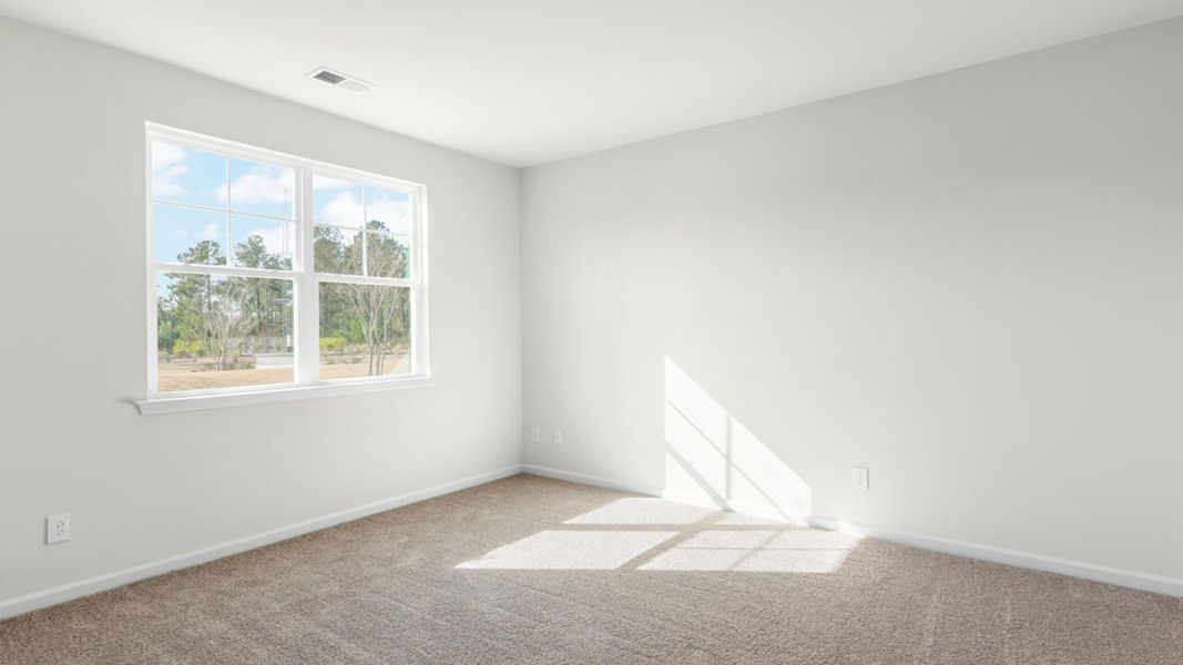 Representative unfurnished interior of a home built from the ARIA by D.R. Horton in Vineyard Trail, Jacksonville (Image 19). Representative unfurnished interior of a home built from the ARIA by D.R. Horton in Vineyard Trail, Jacksonville (Image 19).