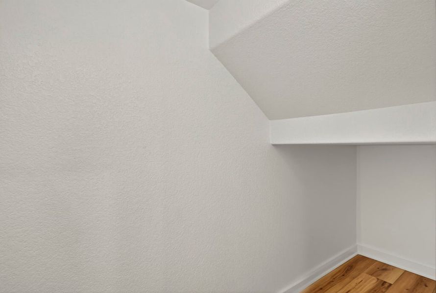 Spacious, unfurnished interior of a new home in Arbor Collection at Lariat, Liberty Hill (Image 35). Spacious, unfurnished interior of a new home in Arbor Collection at Lariat, Liberty Hill (Image 35).