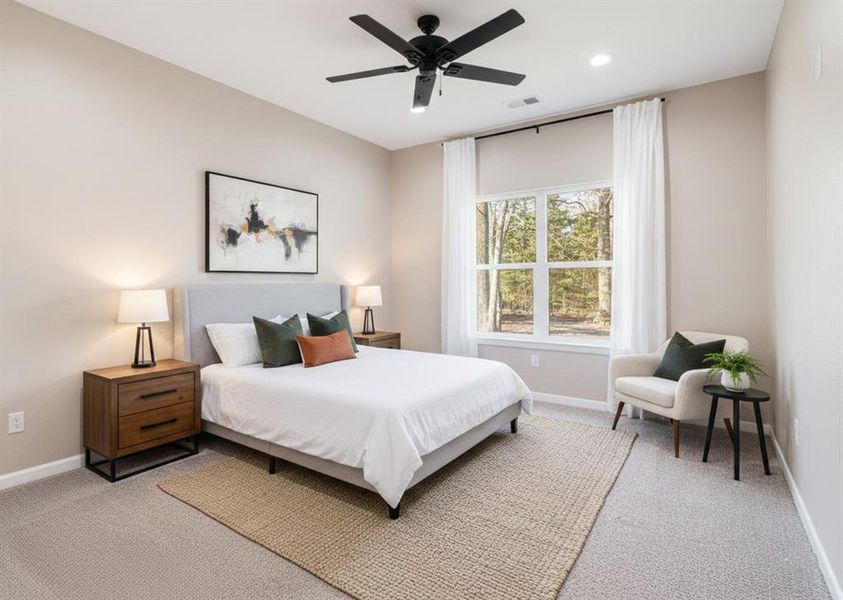 Furnished interior view inside a new home in , Powderly (Image 8). Furnished interior view inside a new home in , Powderly (Image 8).