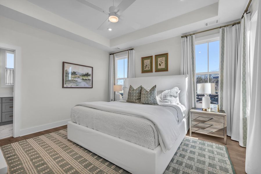 Furnished interior view inside a new home in Social Circle, Chattanooga (Image 14).