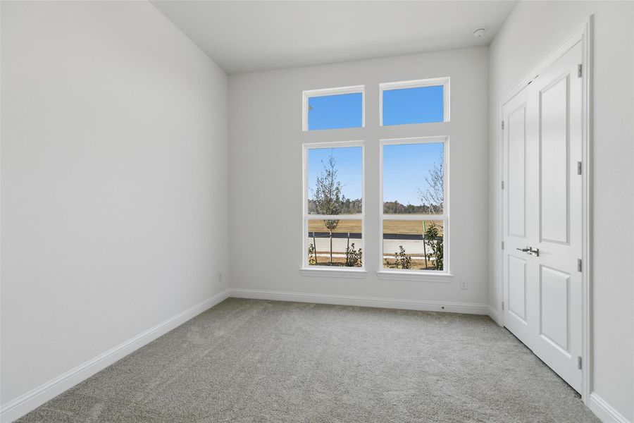 Spacious, unfurnished interior of a new home in Sundance Cove, Crosby (Image 23). Spacious, unfurnished interior of a new home in Sundance Cove, Crosby (Image 23).
