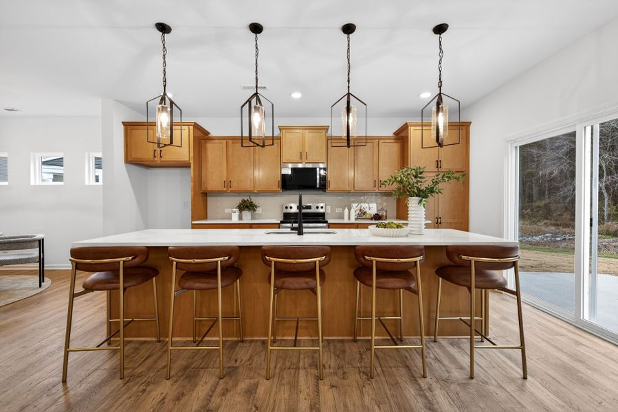 Furnished interior view inside a new home in Nathans Ridge, Lillington (Image 7).