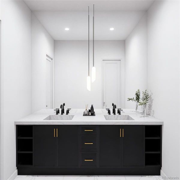 Furnished interior view inside a new home in , Granby (Image 24).