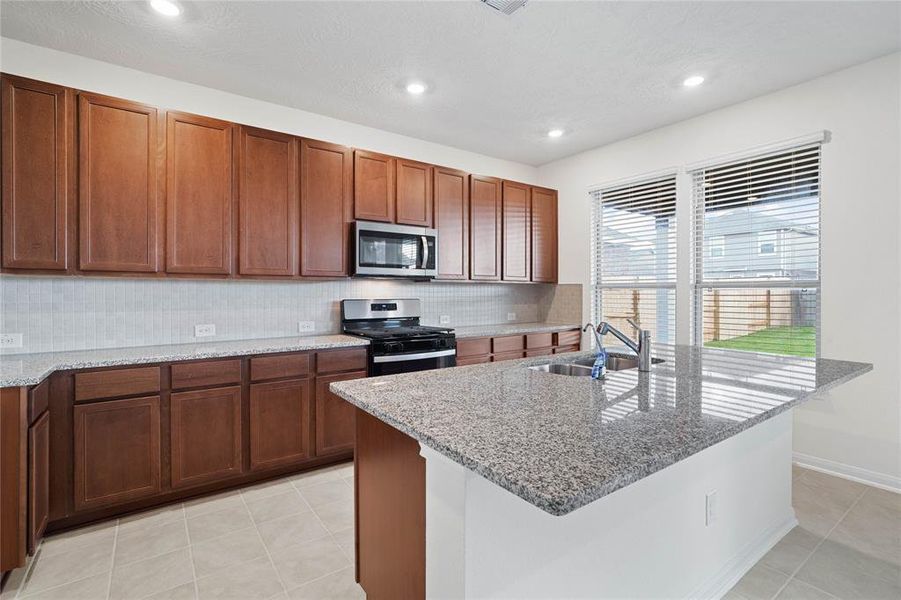 Another view of this beautiful kitchen!