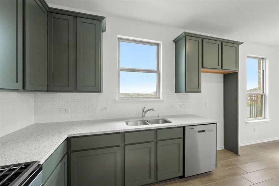 Furnished interior view inside a new home in Palmilla Springs 50s Sales Phase 2, Fort Worth (Image 10).