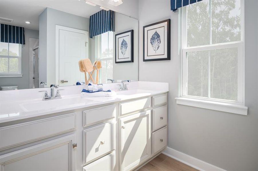 Furnished interior view inside a new home in Cedarside Townhomes at Dry Creek, Goodlettsville (Image 12).