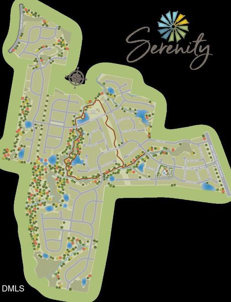 Serenity hiking trail