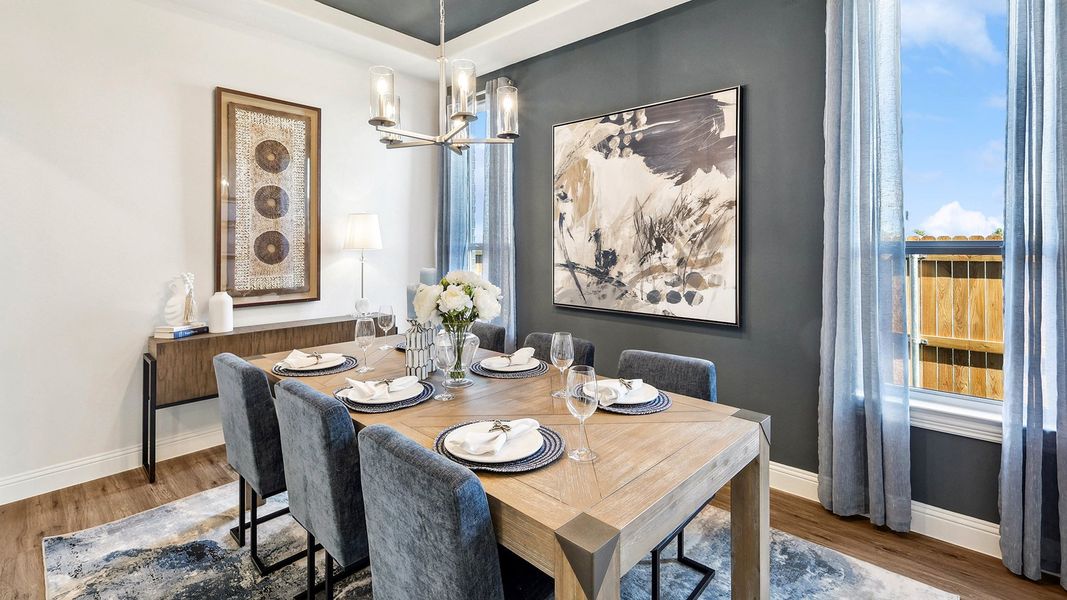 Representative furnished interior of a home built from the Dartmouth by DRB Homes in Green Meadows Classic, Celina (Image 35). Representative furnished interior of a home built from the Dartmouth by DRB Homes in Green Meadows Classic, Celina (Image 35).