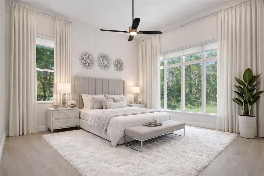 Furnished interior view inside a new home in , Kissimmee (Image 10). Furnished interior view inside a new home in , Kissimmee (Image 10).