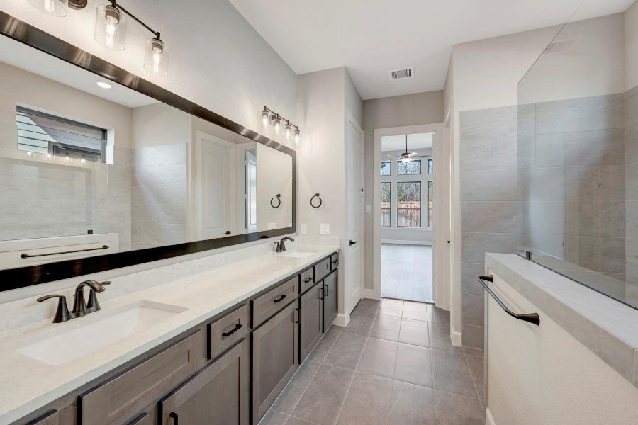 Furnished interior view inside a new home in Kresston - Enclave Collection, Magnolia (Image 7).