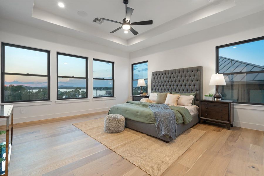 Furnished interior view inside a new home in , Granite Shoals (Image 30).