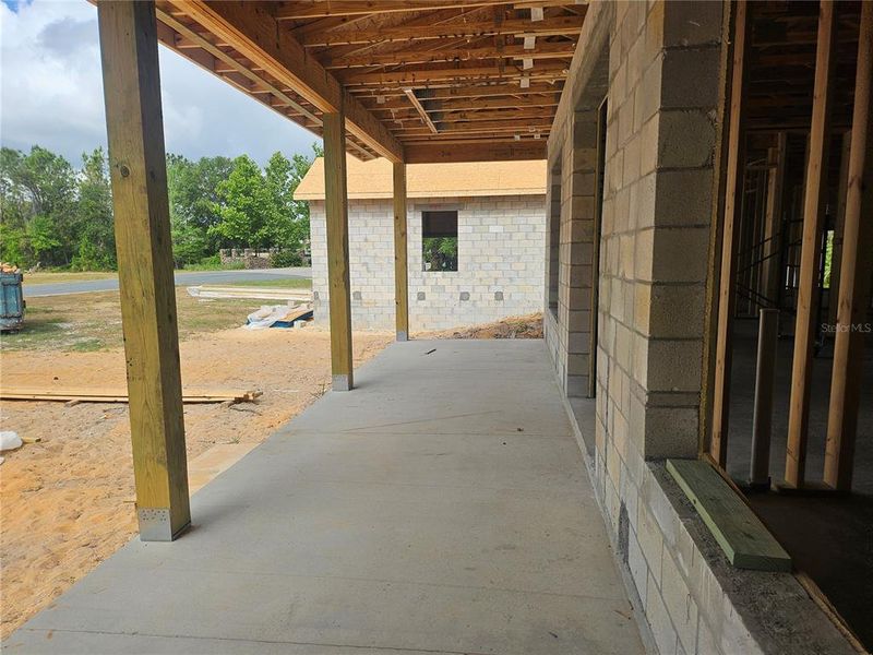 In-progress construction of a new home in , Howey-in-the-Hills, FL (Image 37).