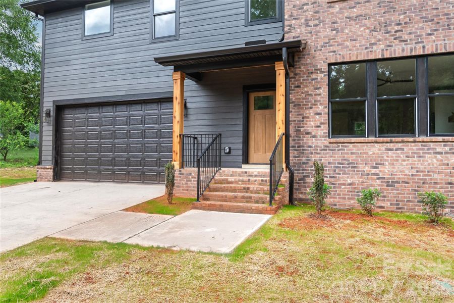 Exterior details and patio area of a home in , Indian Trail (Image 24).