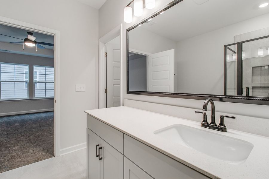 Furnished interior view inside a new home in Hendrix Farms, Lexington (Image 13). Furnished interior view inside a new home in Hendrix Farms, Lexington (Image 13).
