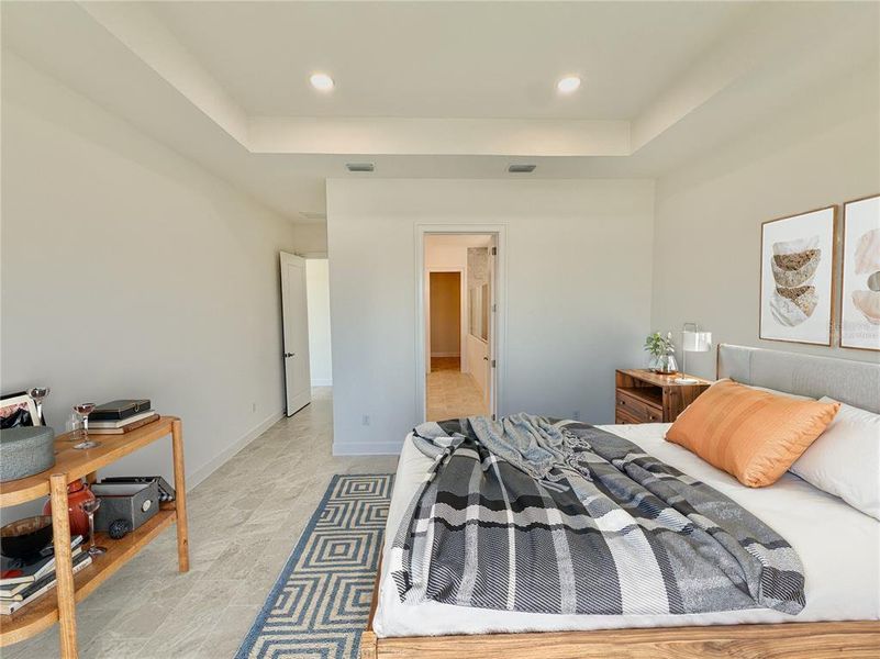 Furnished interior view inside a new home in Veranda Bay, Flagler Beach (Image 39).