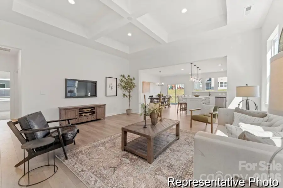 Furnished interior view inside a new home in , Wingate (Image 7).