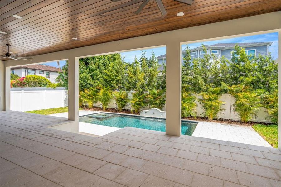 Exterior details and patio area of a home in , Tampa (Image 27). Exterior details and patio area of a home in , Tampa (Image 27).