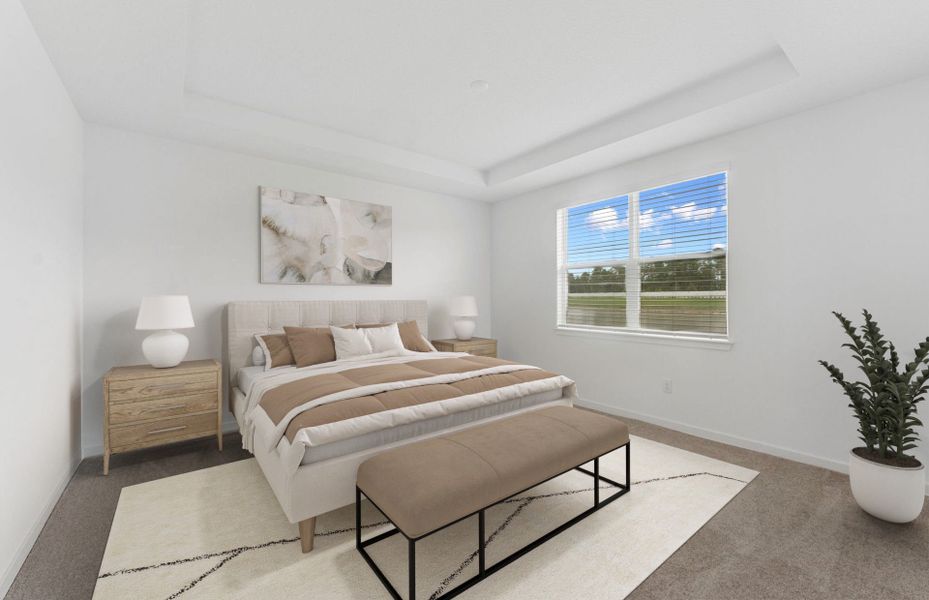 Furnished interior view inside a new home in Del Webb River Reserve, Spring Hill (Image 5).