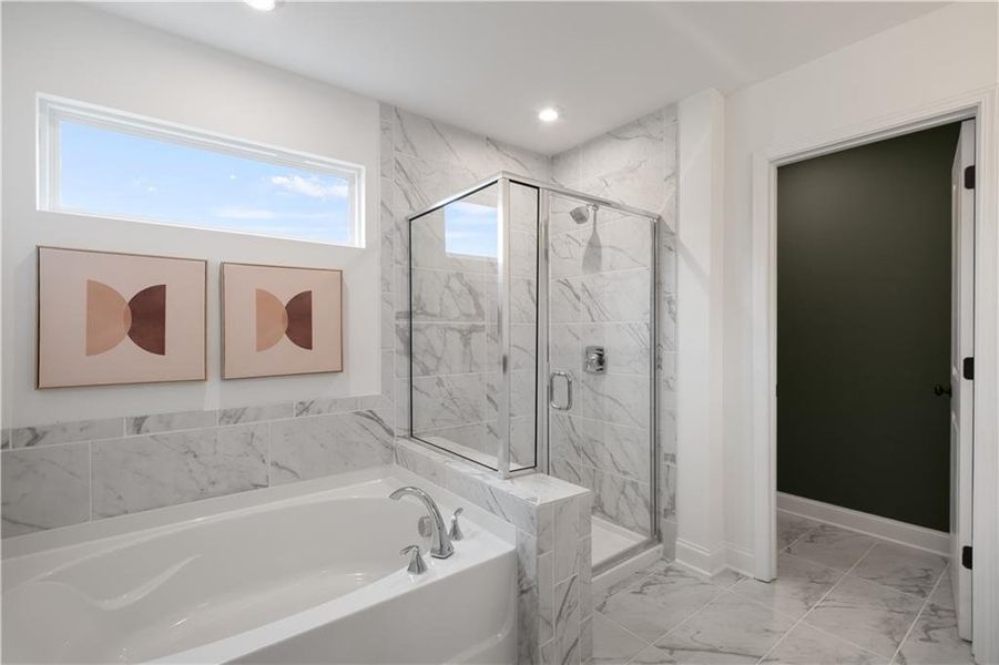 Furnished interior view inside a new home in Briar Creek, Atlanta (Image 8).
