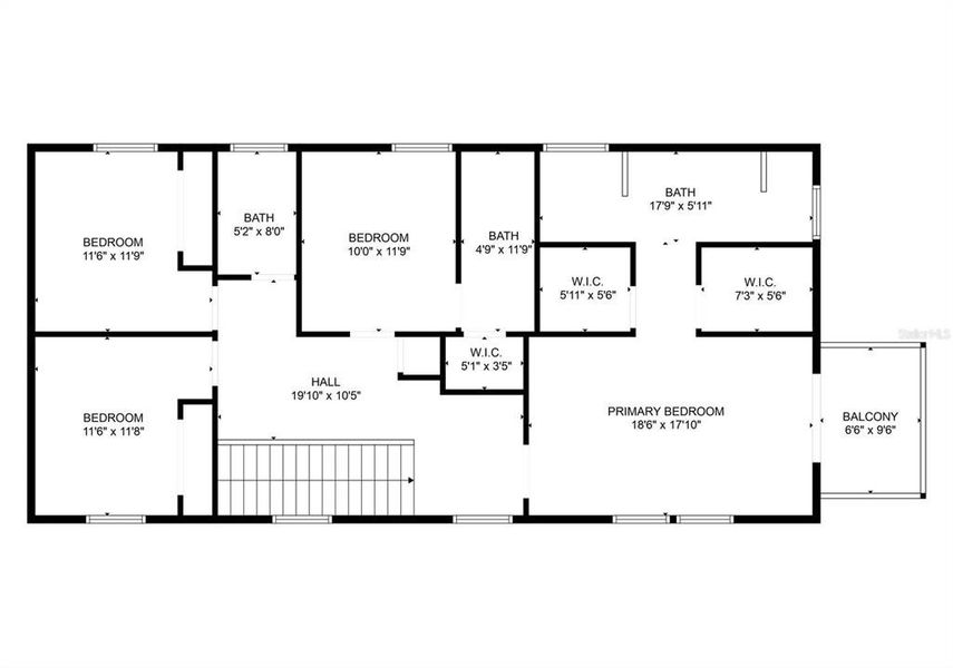 2D floor plan layout of this home in , Orlando, FL (Image 2). 2D floor plan layout of this home in , Orlando, FL (Image 2).