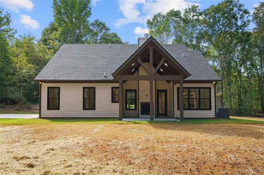 Front exterior of a new home in , Jenkinsburg, GA, highlighting curb appeal (Image 2).
