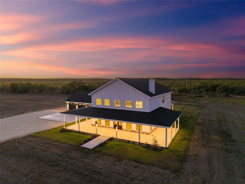 Front exterior of a new home in , Coleman, TX, highlighting curb appeal (Image 2).