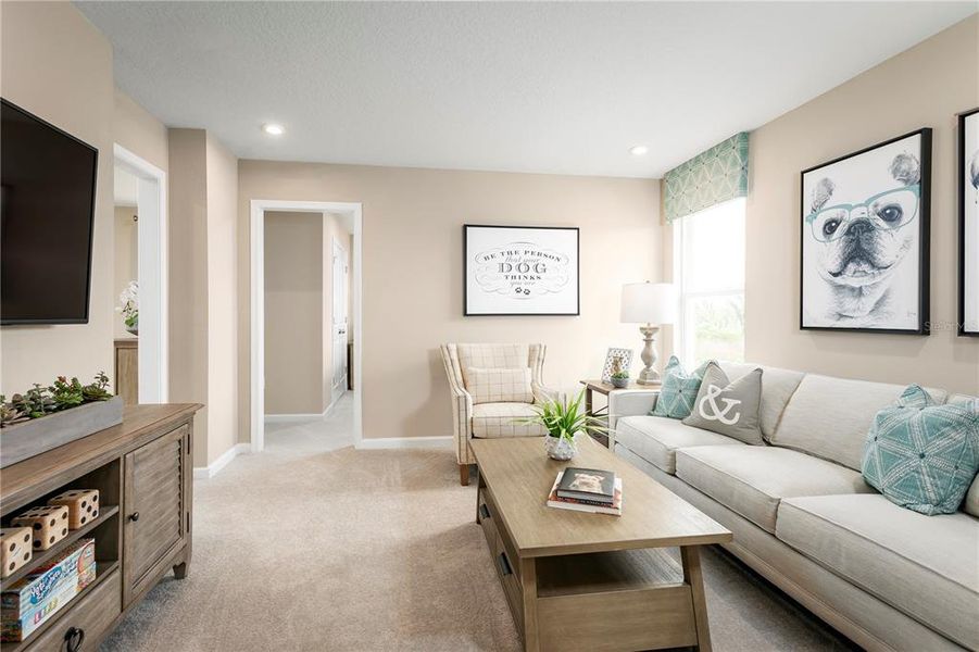 Furnished interior view inside a new home in Cypress Ridge Ranch, Wimauma (Image 6).