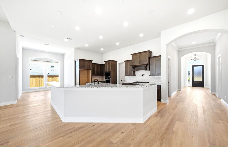 Furnished interior view inside a new home in Bridgeland 60′, Cypress (Image 17). Furnished interior view inside a new home in Bridgeland 60′, Cypress (Image 17).