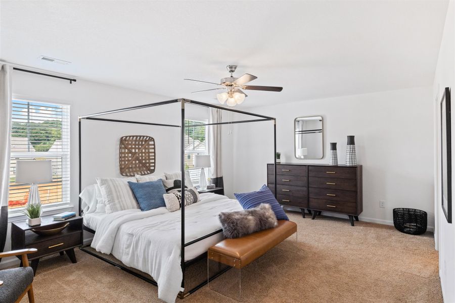 Representative furnished interior of a home built from the Belhaven by D.R. Horton in The Ridge at Neals Landing, Knoxville (Image 12).